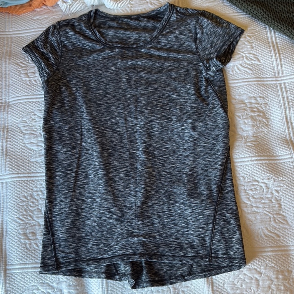 Gray Lululemon Women's Athletic Top